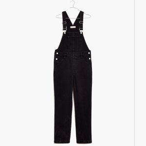 Madewell Straight Leg Overalls Lunar Wash XS